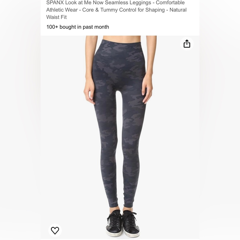 SPANX Look At Me Now Seamless Leggings